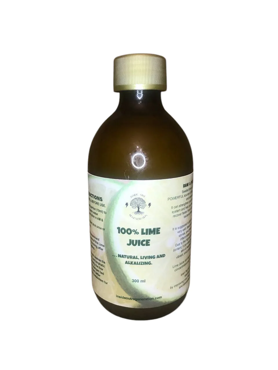 100% Key Lime Juice (Seeded)