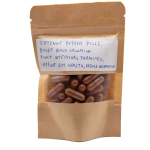 Cayenne Pills - Reduce Inflammation and Mucus